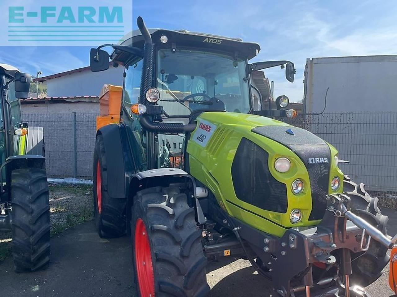 Tracteur agricole CLAAS atos 220 c