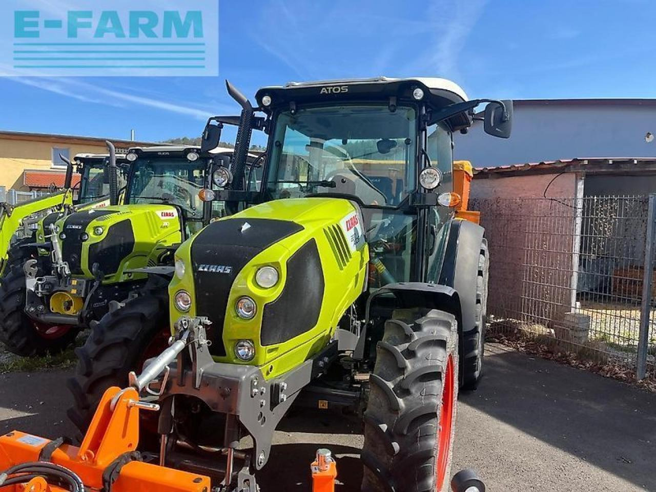 Tracteur agricole CLAAS atos 220 c