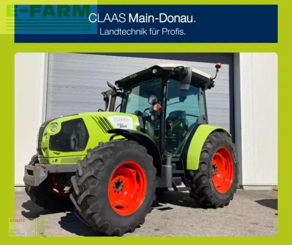 Tracteur agricole CLAAS atos 330 mr c
