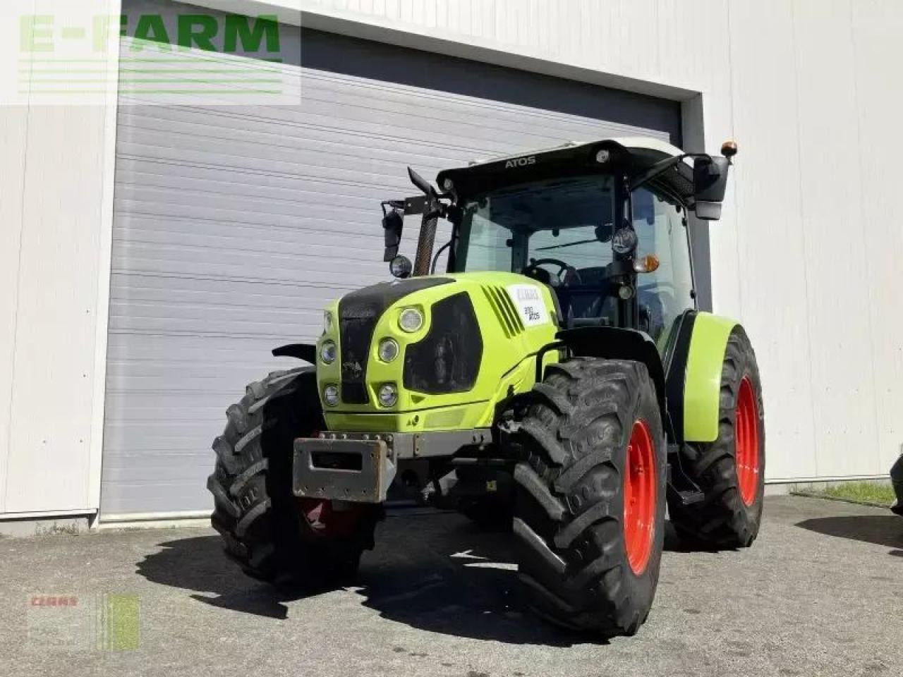Tracteur agricole CLAAS atos 330 mr c