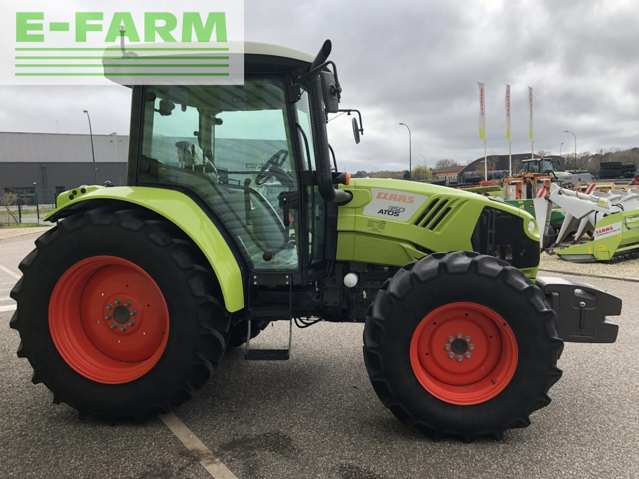 Tracteur agricole CLAAS atos 350 (a79/500)