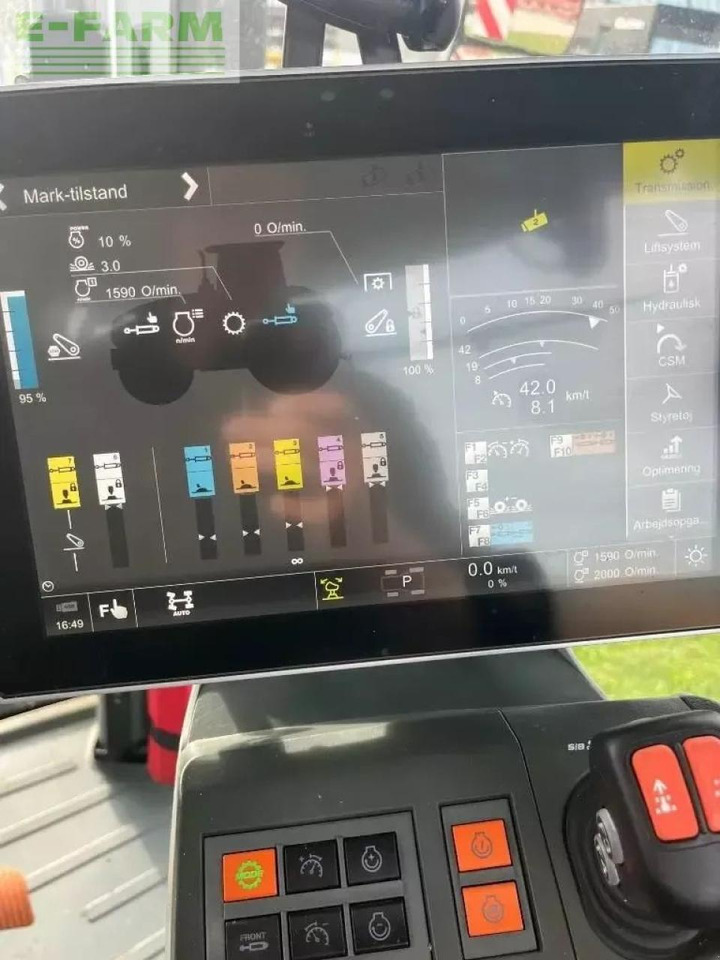 Tracteur agricole CLAAS axio 960