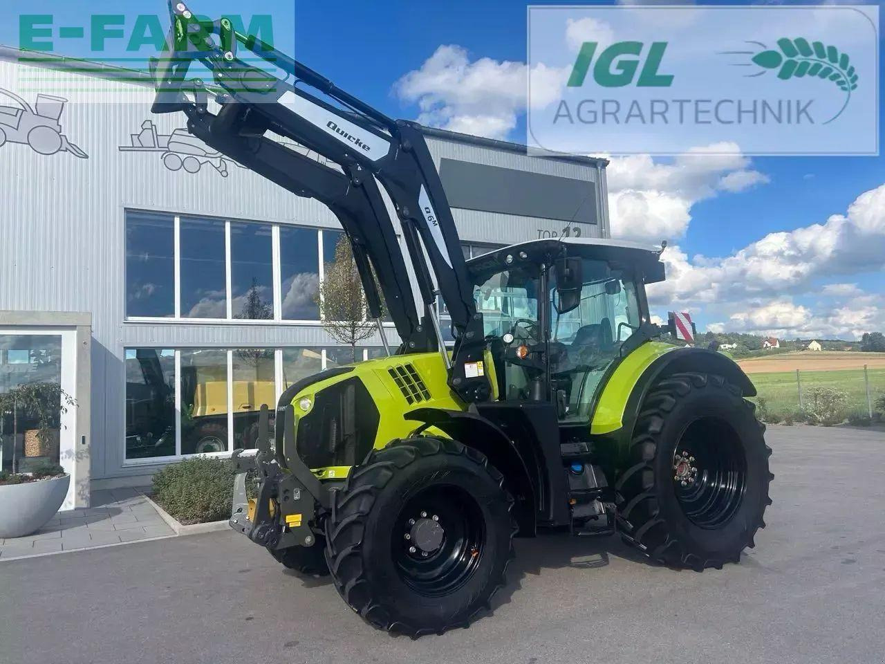 Tracteur agricole CLAAS axion 610