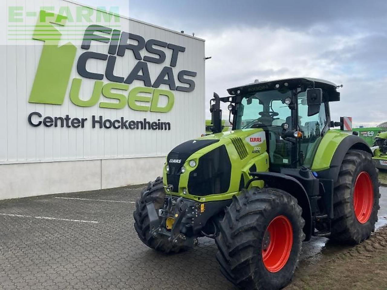 Tracteur agricole CLAAS axion 800 cis+