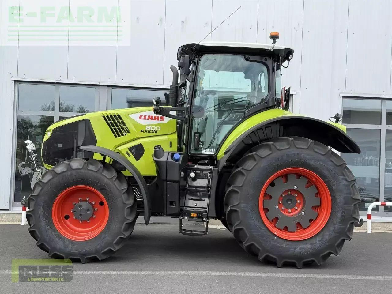 Tracteur agricole CLAAS axion 800 cis+ hexashift HEXASHIFT CIS+