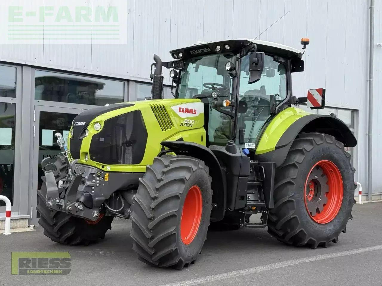 Tracteur agricole CLAAS axion 800 cis+ hexashift HEXASHIFT CIS+