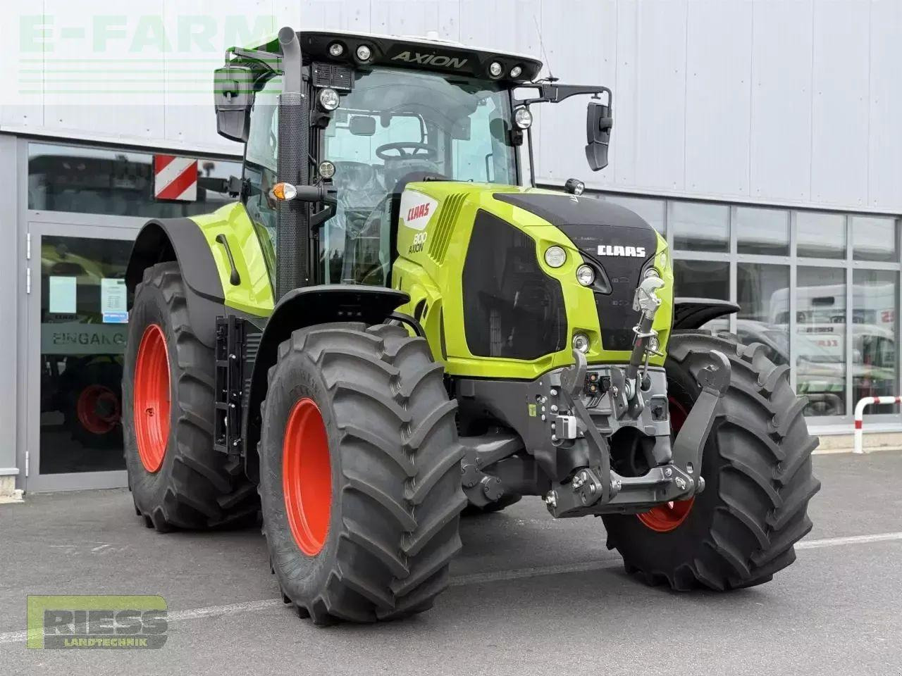 Tracteur agricole CLAAS axion 800 cis+ hexashift HEXASHIFT CIS+