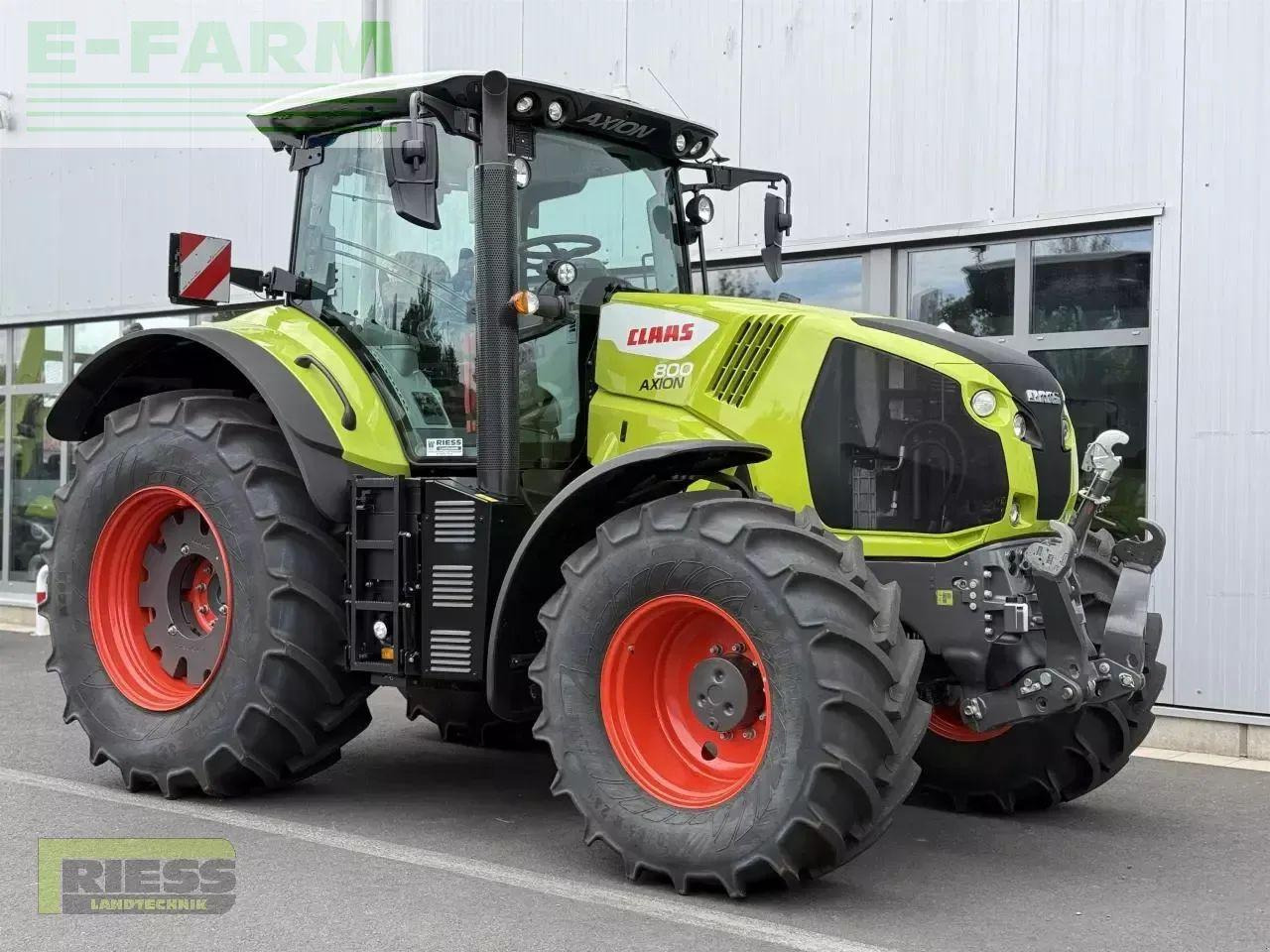 Tracteur agricole CLAAS axion 800 cis+ hexashift HEXASHIFT CIS+