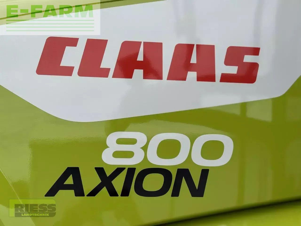 Tracteur agricole CLAAS axion 800 cis+ hexashift HEXASHIFT CIS+