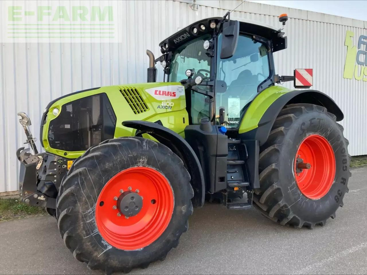 Tracteur agricole CLAAS axion 800 cmatic s5