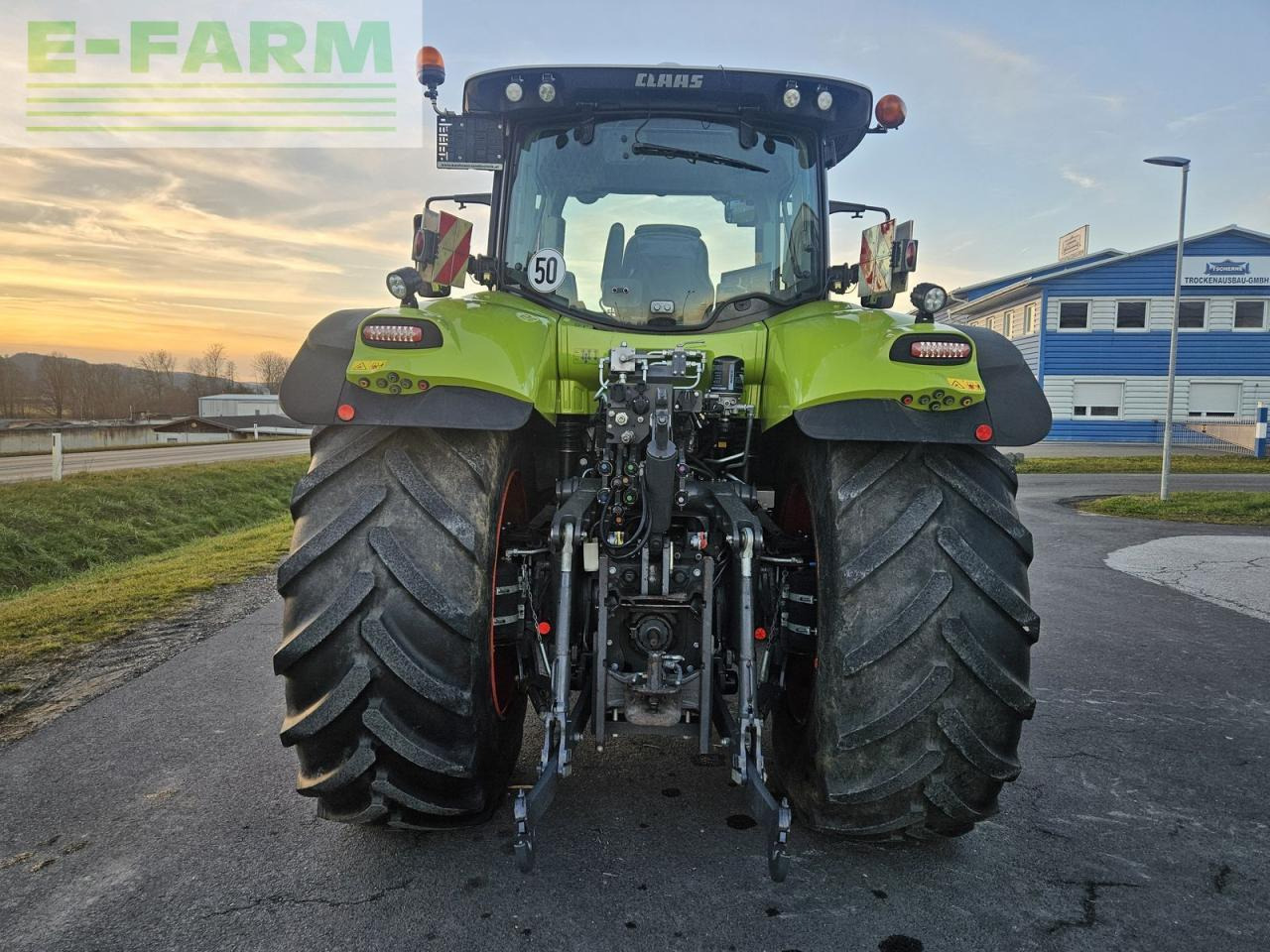Tracteur agricole CLAAS axion 810 c-matic CMATIC