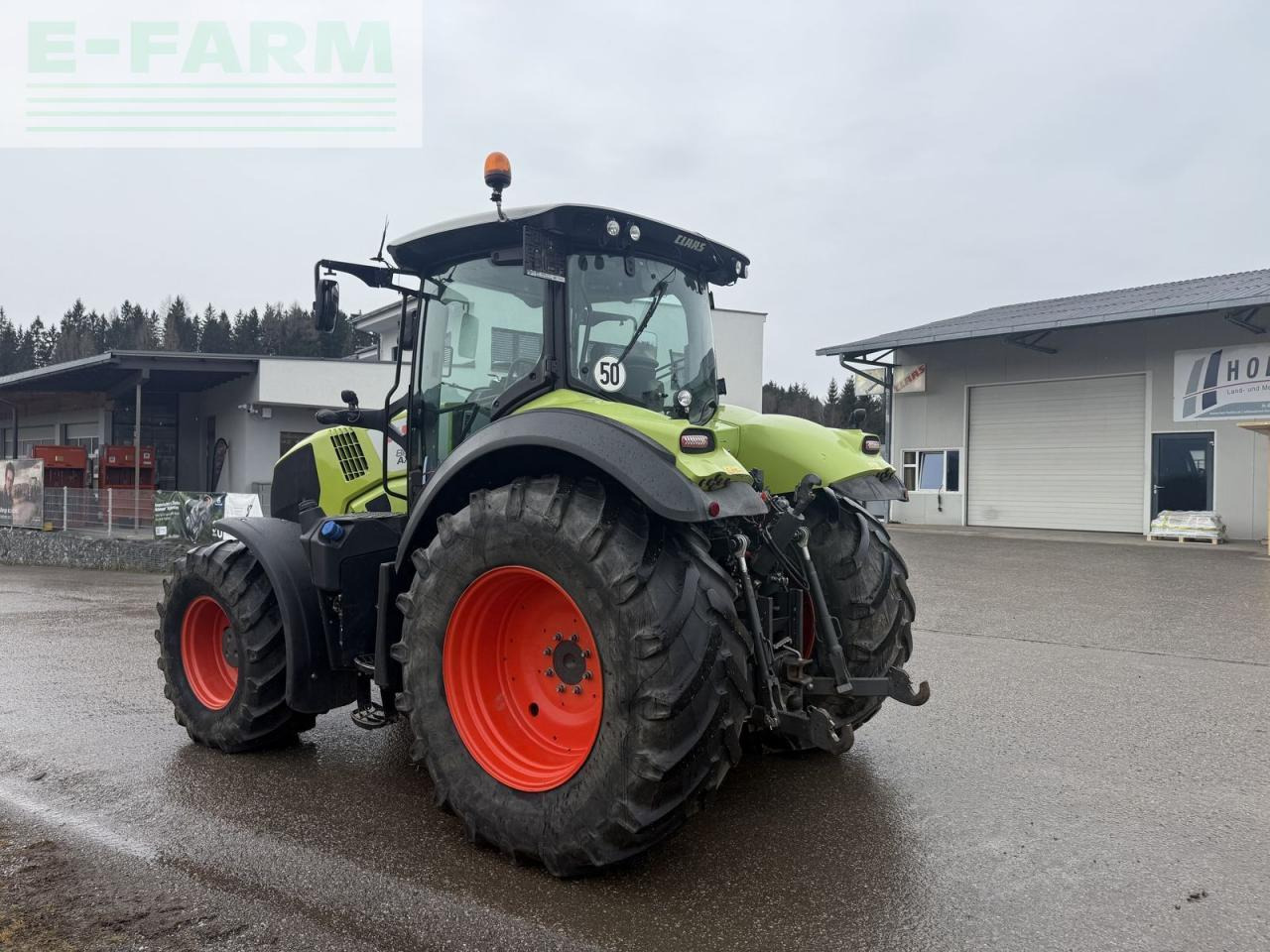 Tracteur agricole CLAAS axion 810 c-matic CMATIC