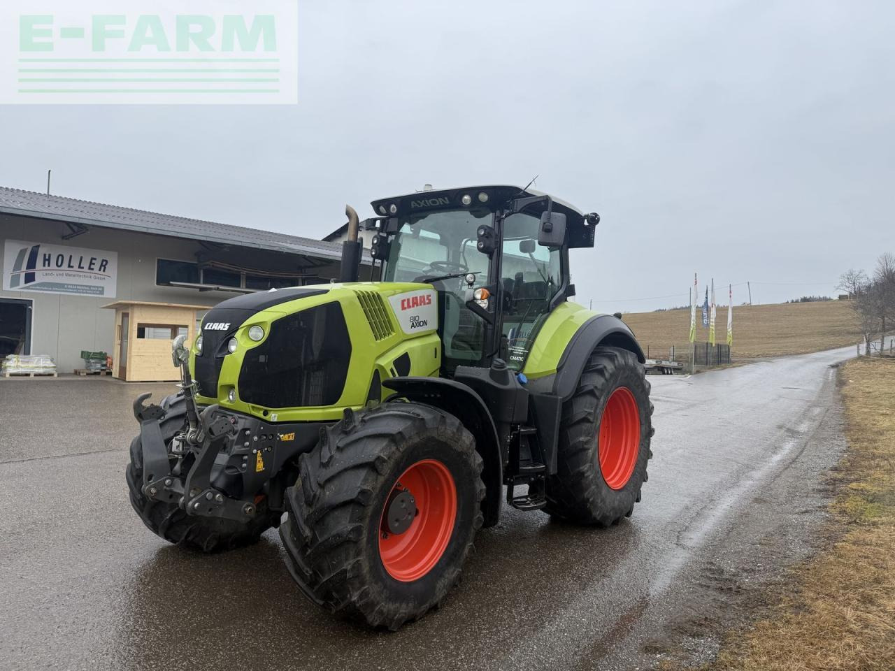 Tracteur agricole CLAAS axion 810 c-matic CMATIC