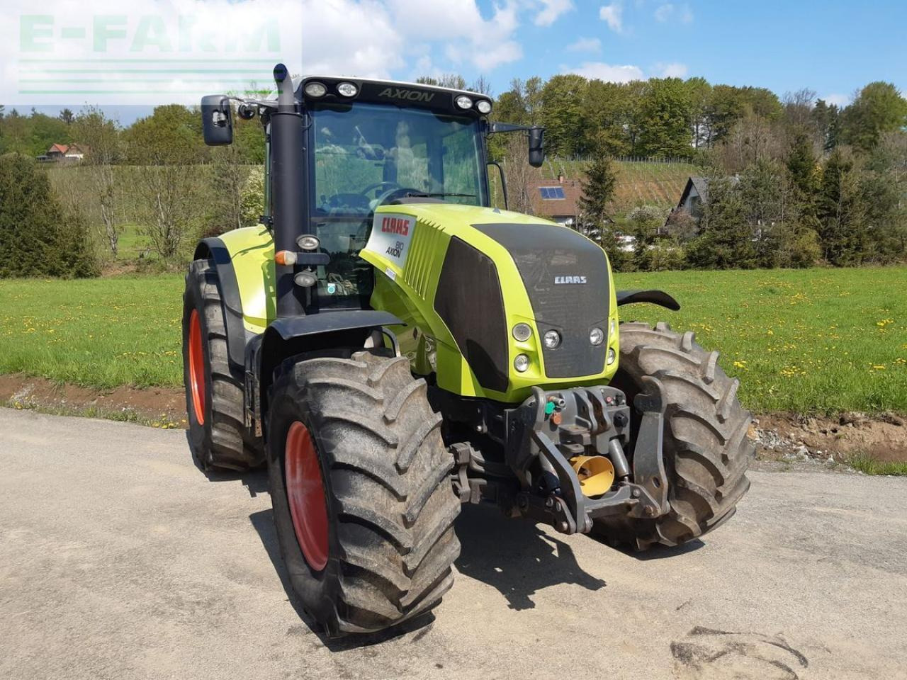 Tracteur agricole CLAAS axion 810 c-matic CMATIC