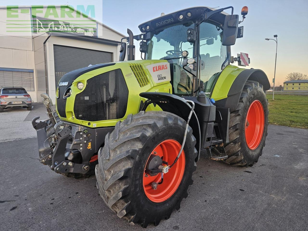 Tracteur agricole CLAAS axion 810 c-matic CMATIC