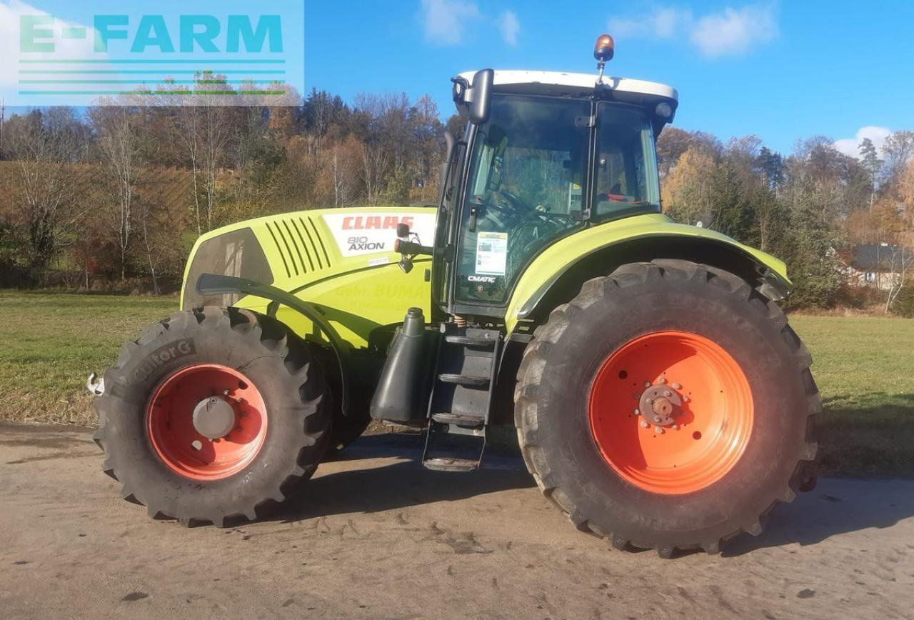 Tracteur agricole CLAAS axion 810 c-matic CMATIC