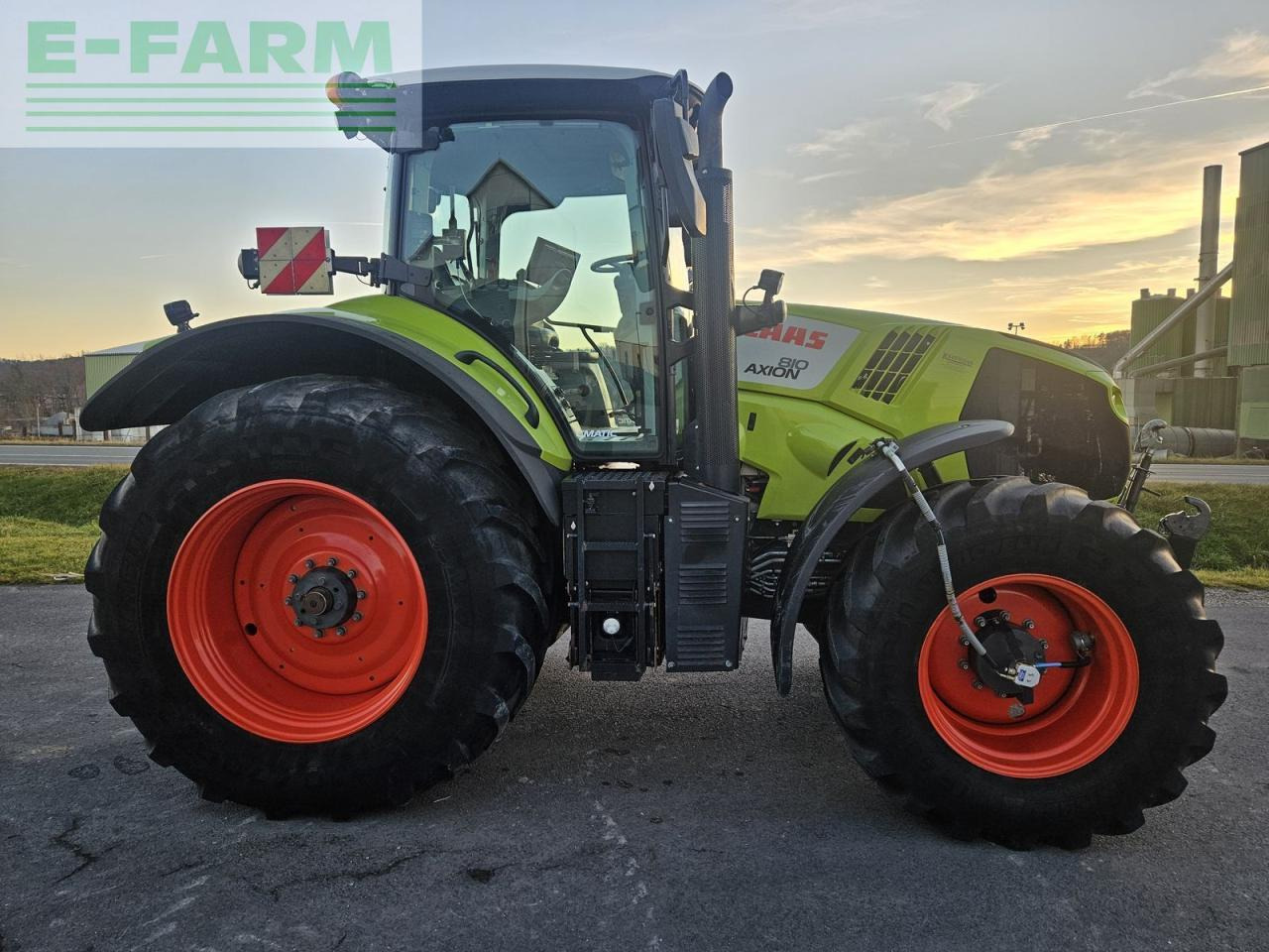 Tracteur agricole CLAAS axion 810 c-matic CMATIC