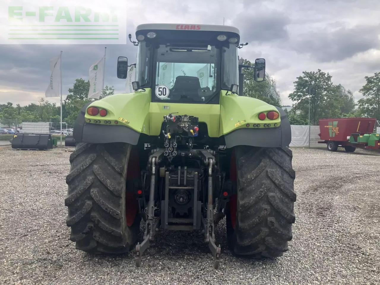 Tracteur agricole CLAAS axion 810 c-matic CMATIC