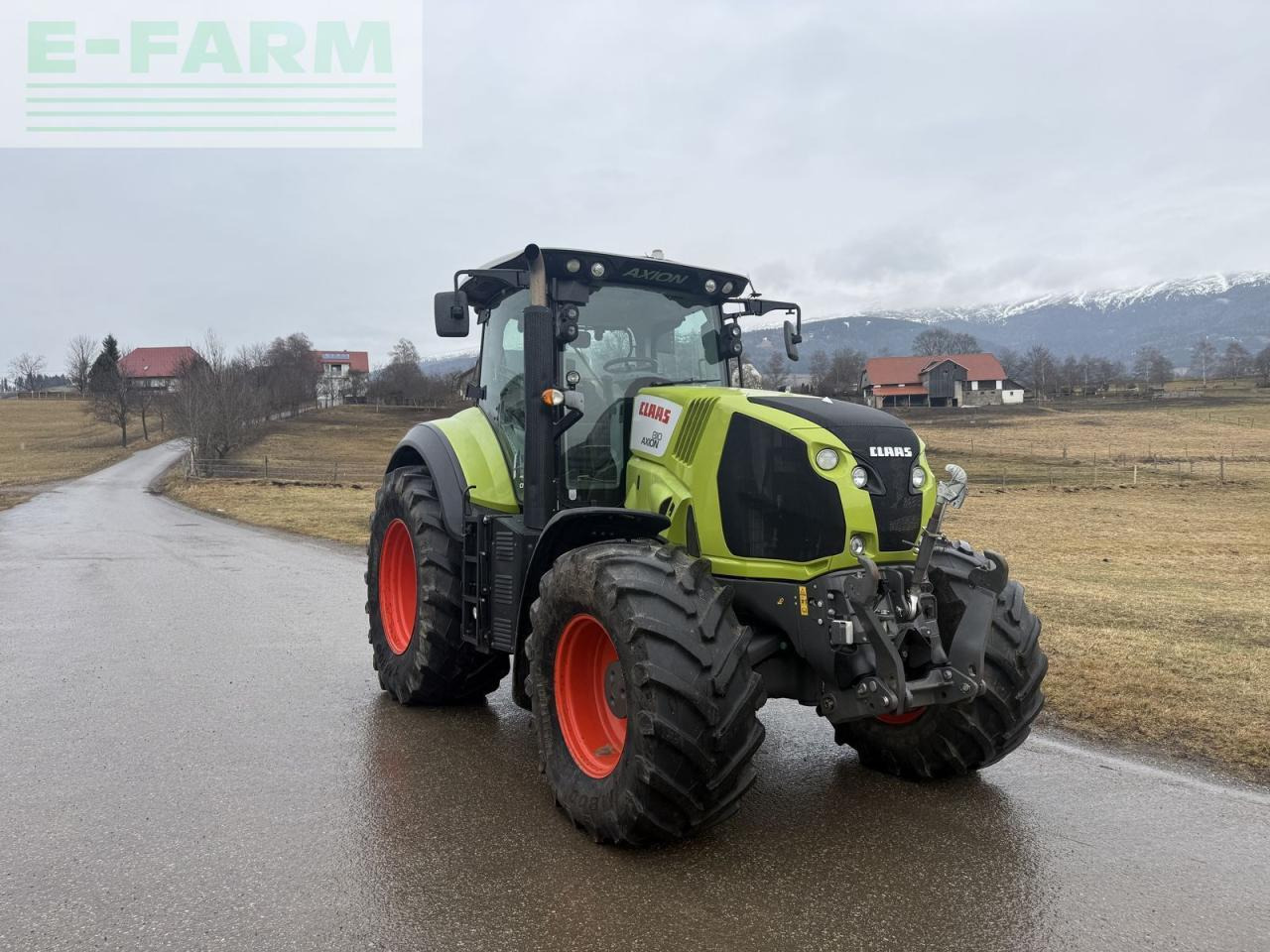 Tracteur agricole CLAAS axion 810 c-matic CMATIC
