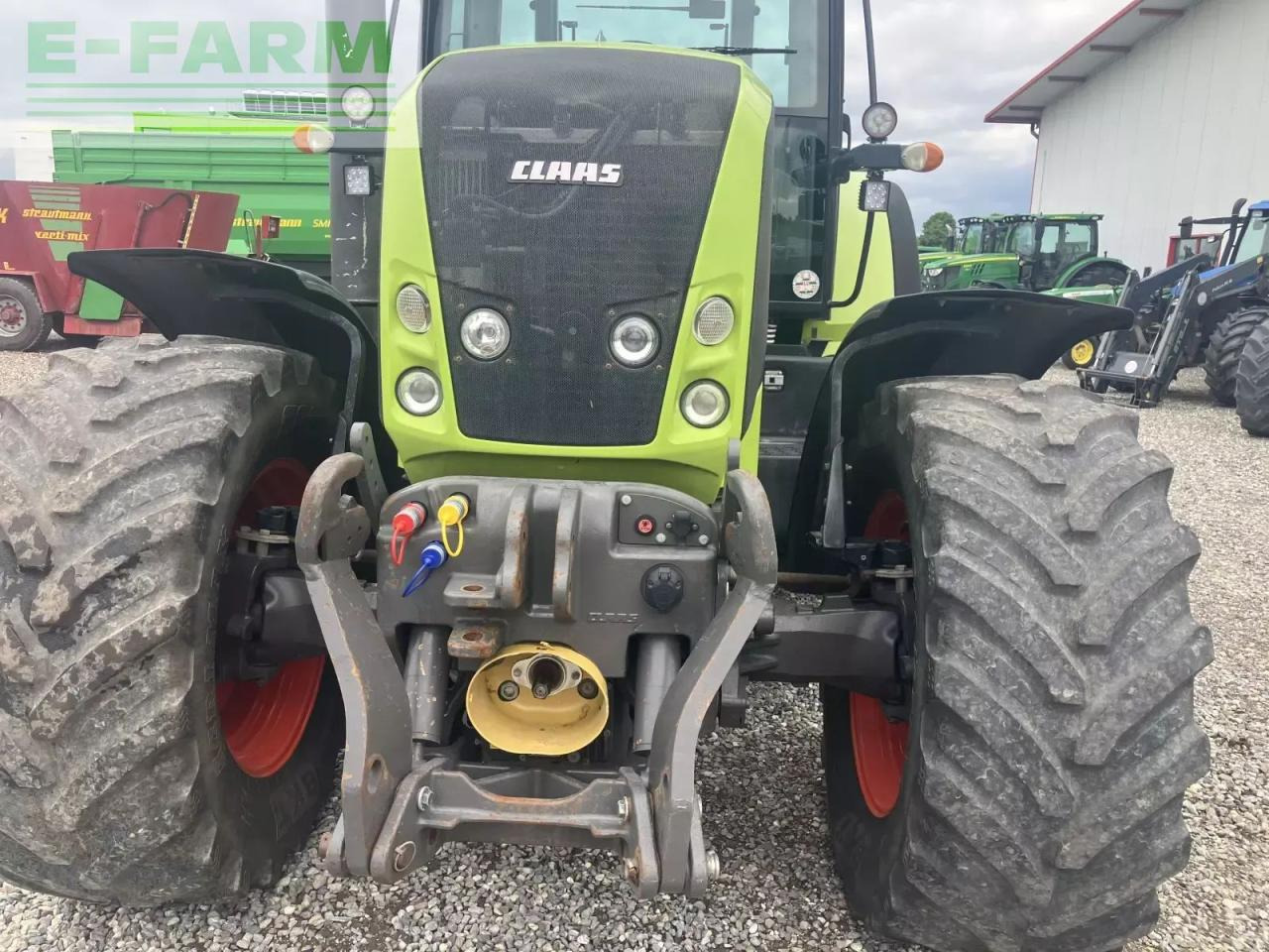 Tracteur agricole CLAAS axion 810 c-matic CMATIC
