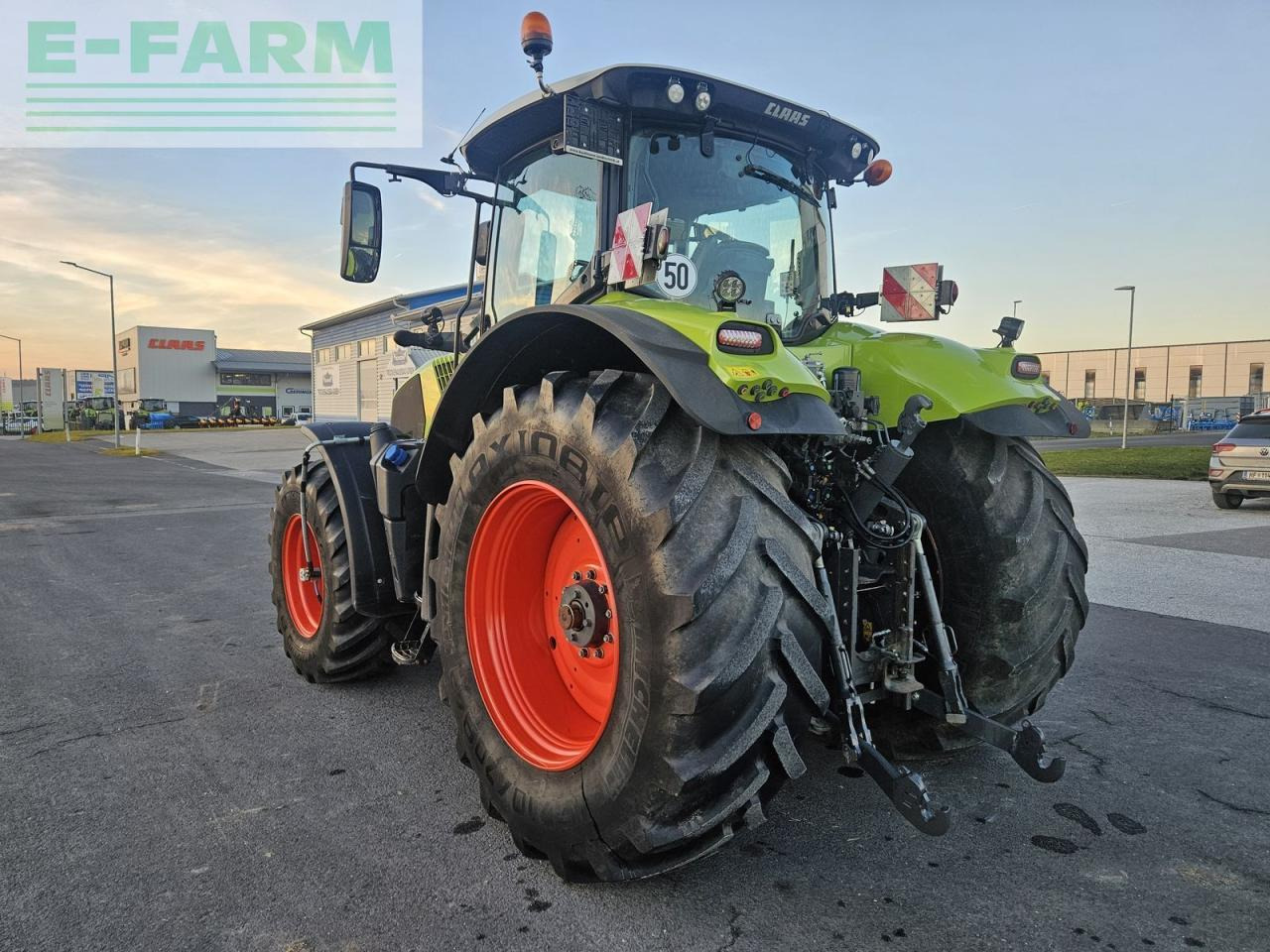 Tracteur agricole CLAAS axion 810 c-matic CMATIC
