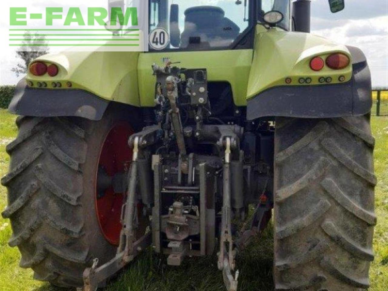 Tracteur agricole CLAAS axion 810 cebis
