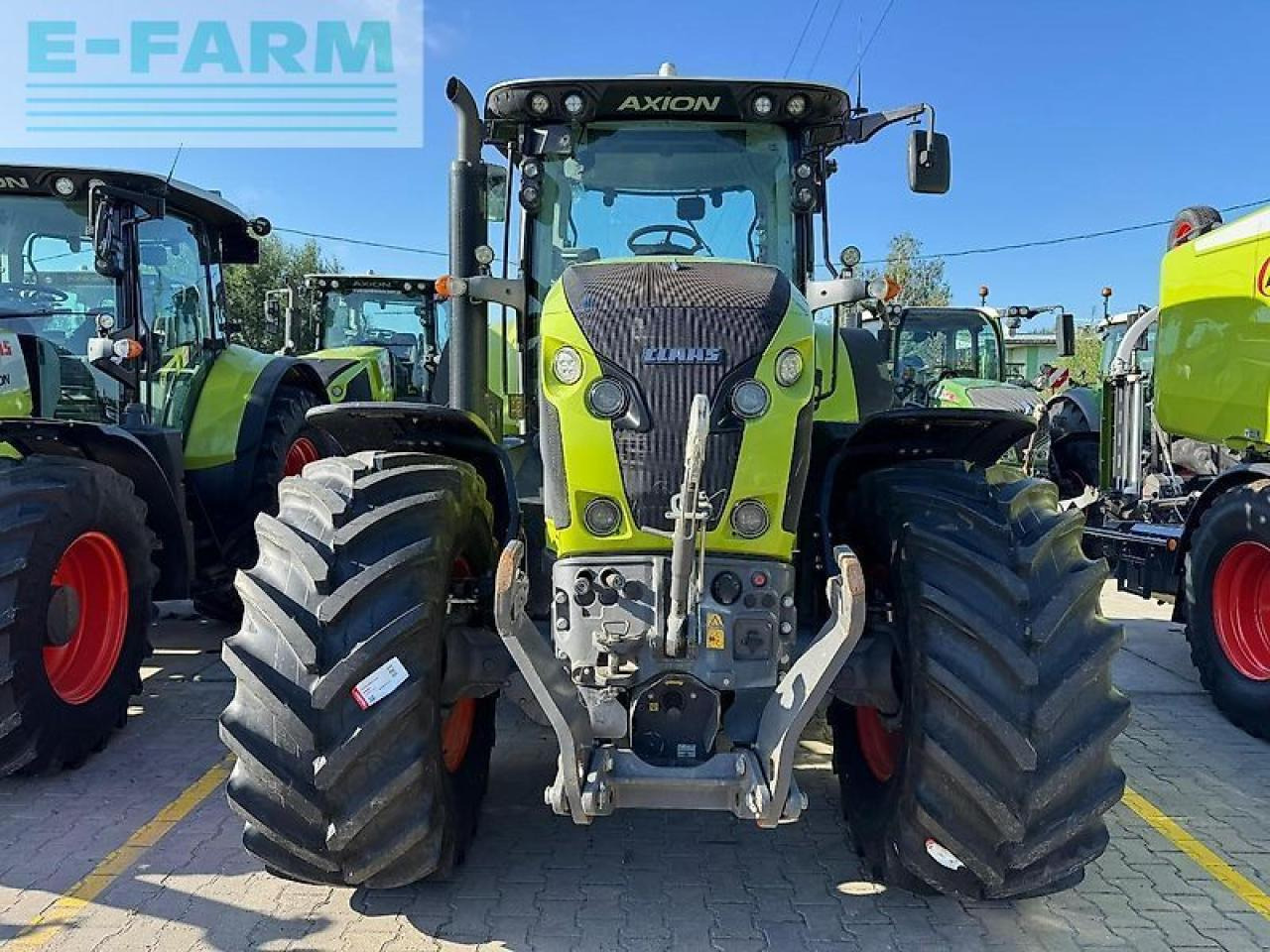 Tracteur agricole CLAAS axion 810 cebis hexa-shift
