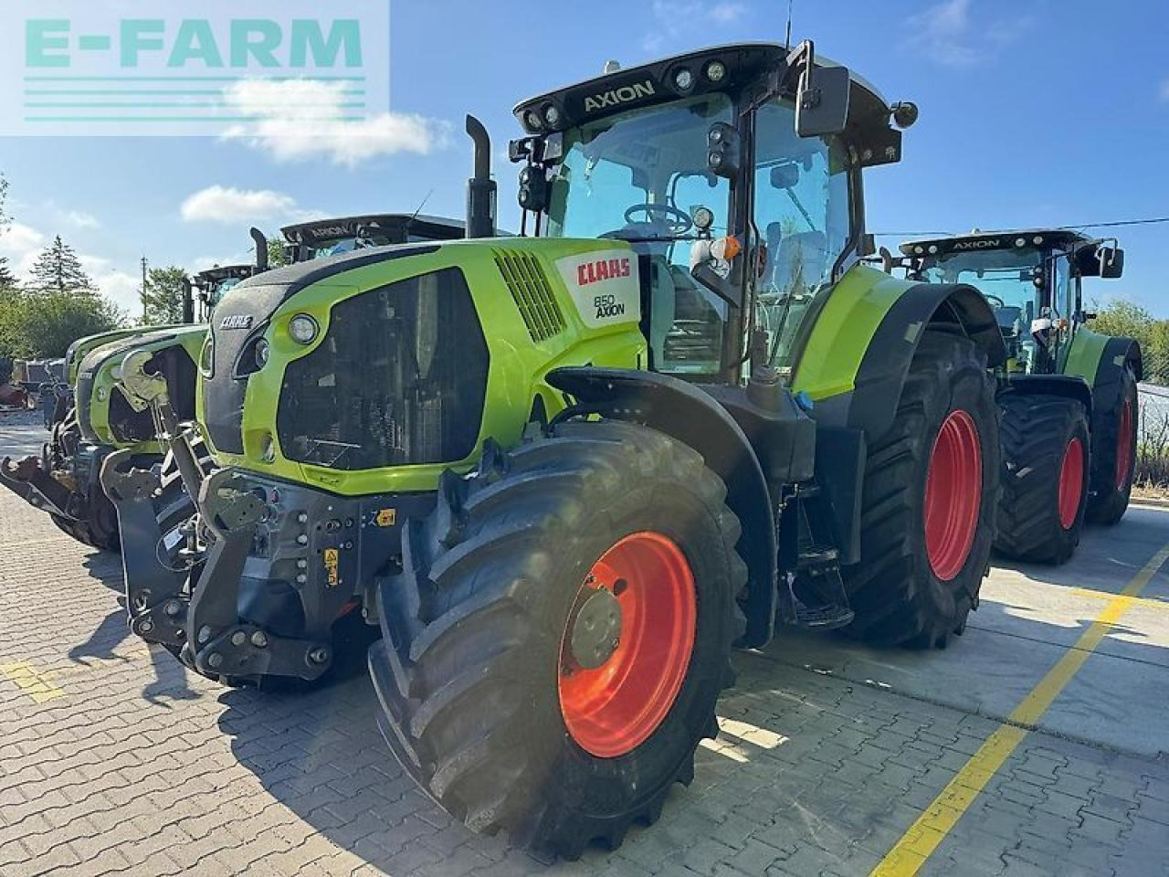 Tracteur agricole CLAAS axion 810 cebis hexa-shift