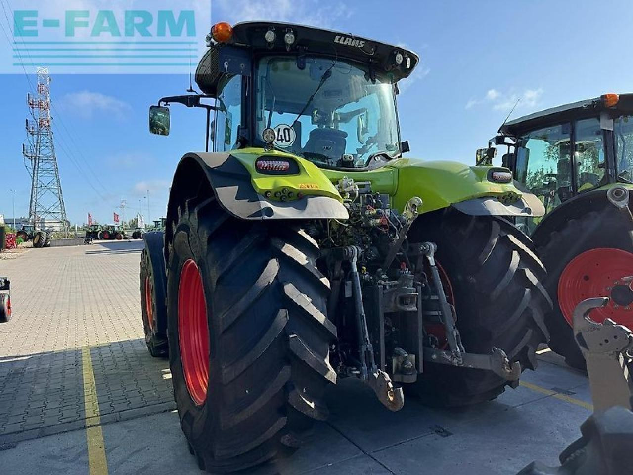Tracteur agricole CLAAS axion 810 cebis hexa-shift
