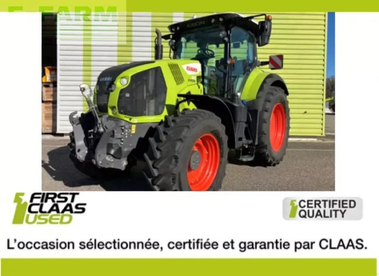 Tracteur agricole CLAAS axion 810 cis