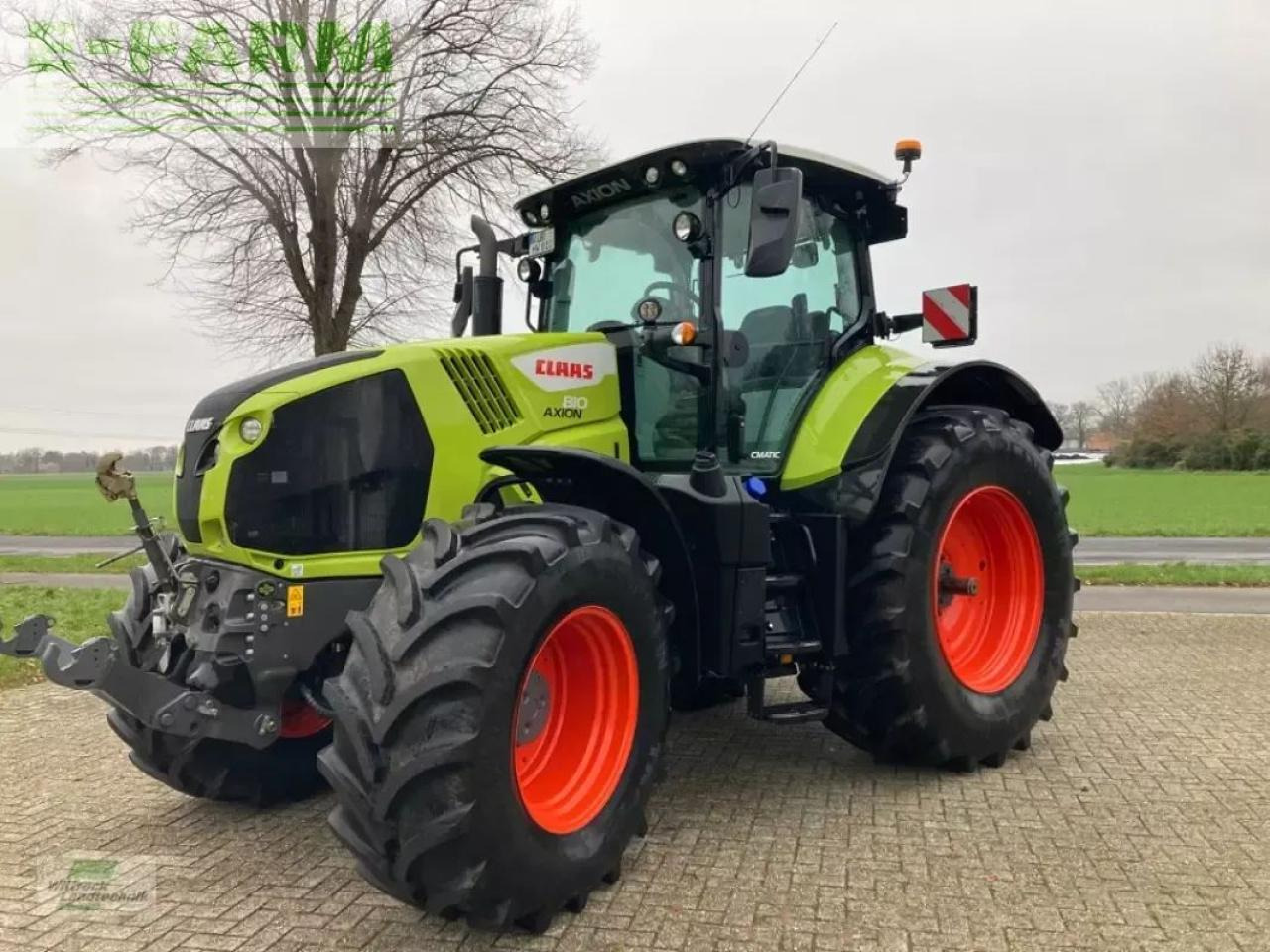 Tracteur agricole CLAAS axion 810 cis+