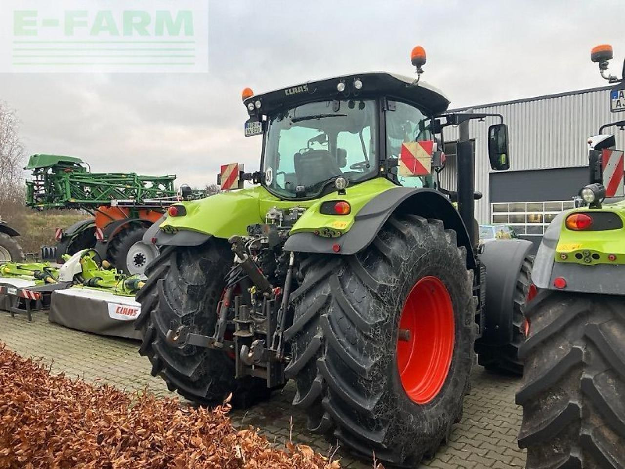 Tracteur agricole CLAAS axion 810 cis+ cm