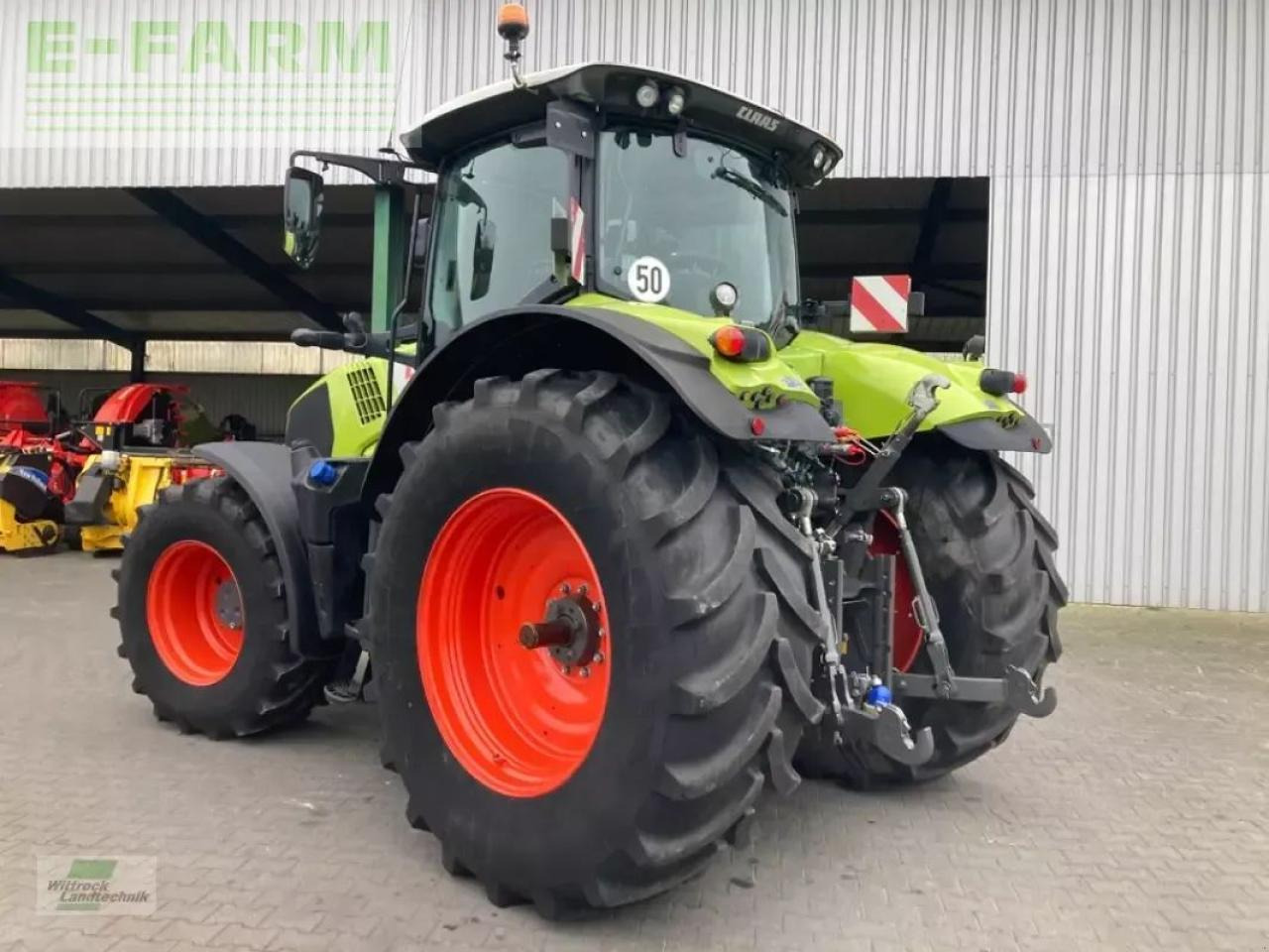 Tracteur agricole CLAAS axion 810 cm cis+
