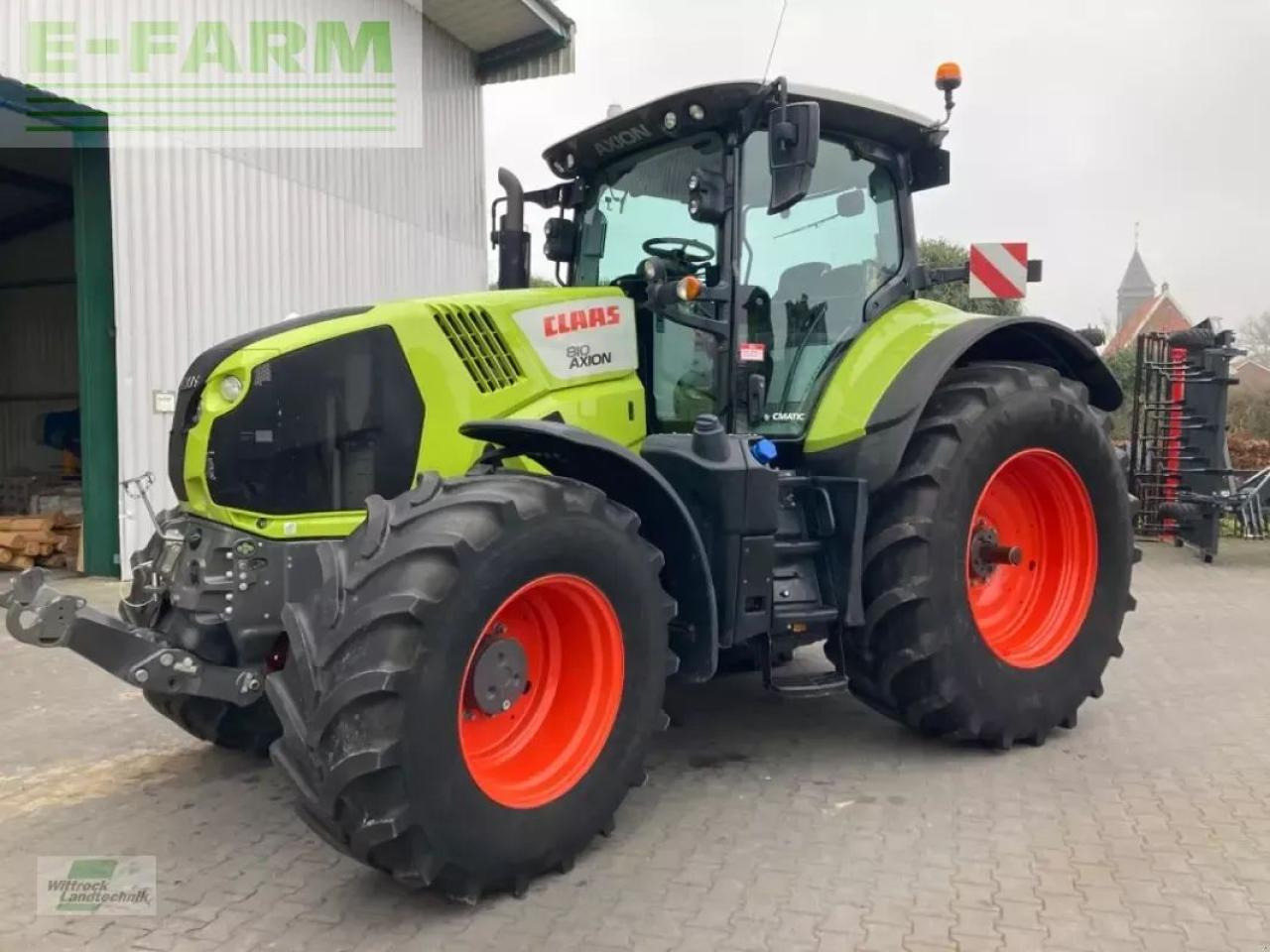 Tracteur agricole CLAAS axion 810 cm cis+