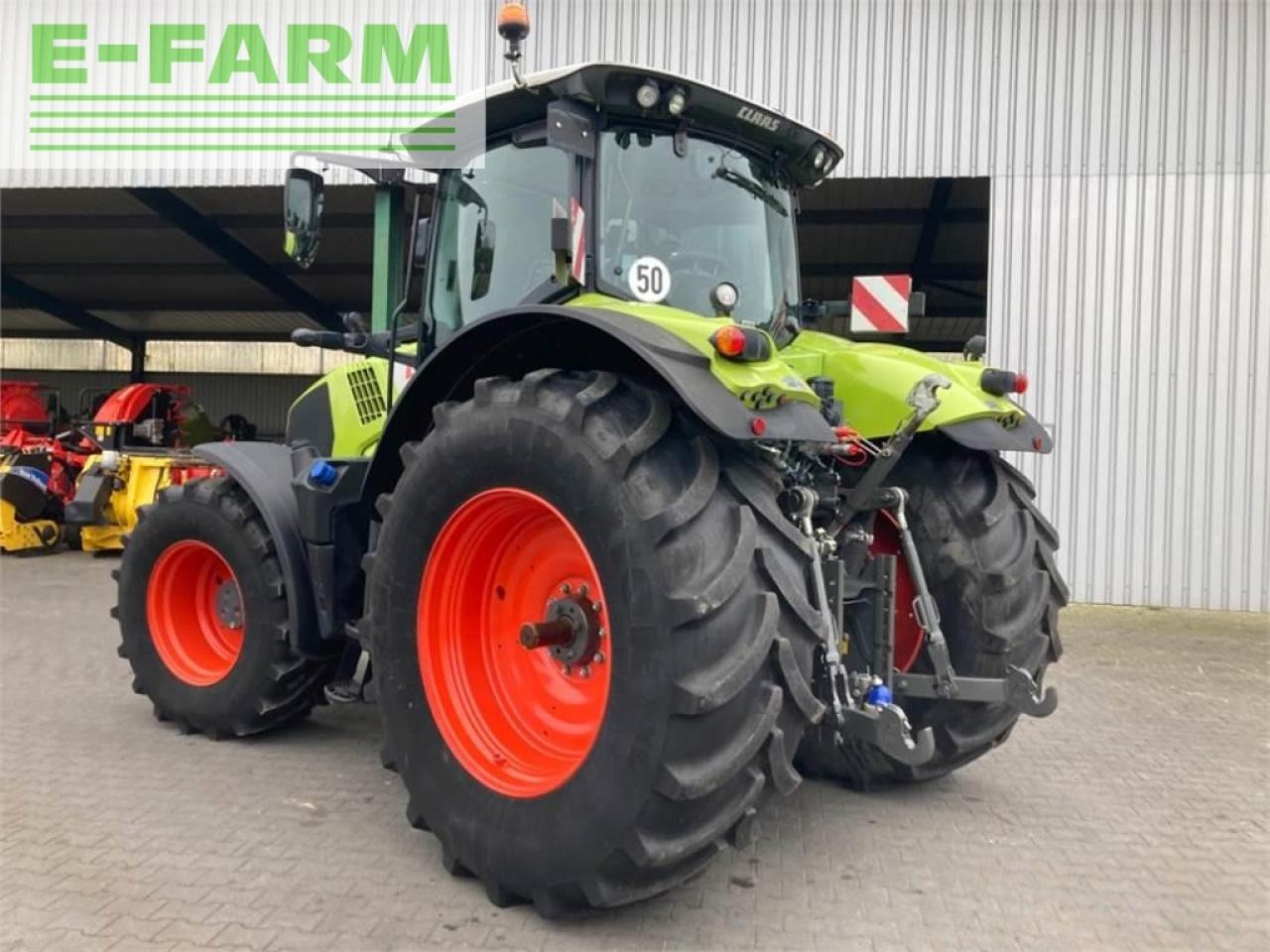 Tracteur agricole CLAAS axion 810 cm cis+