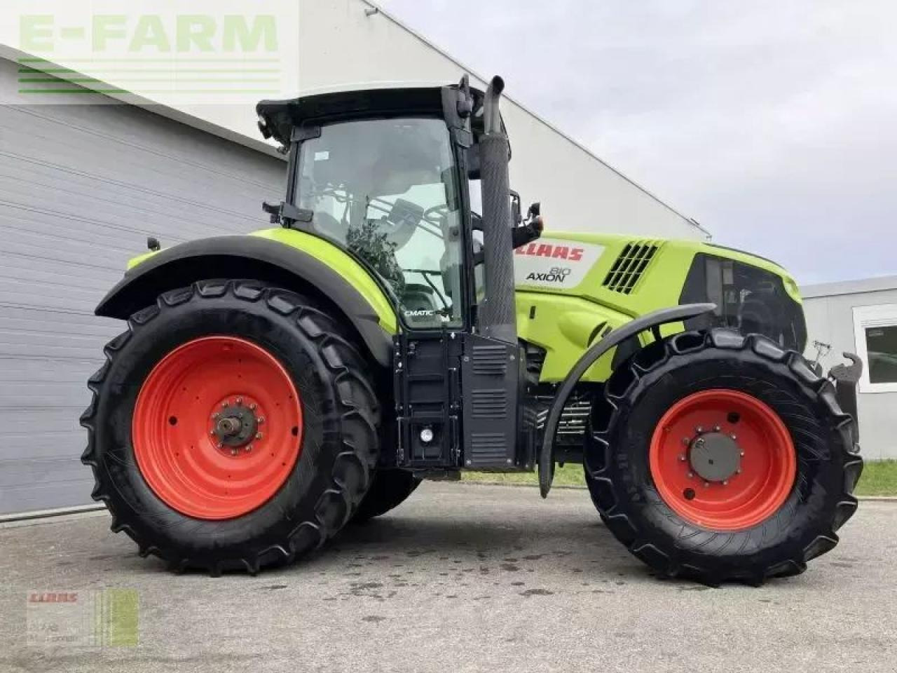 Tracteur agricole CLAAS axion 810 cmatic CMATIC