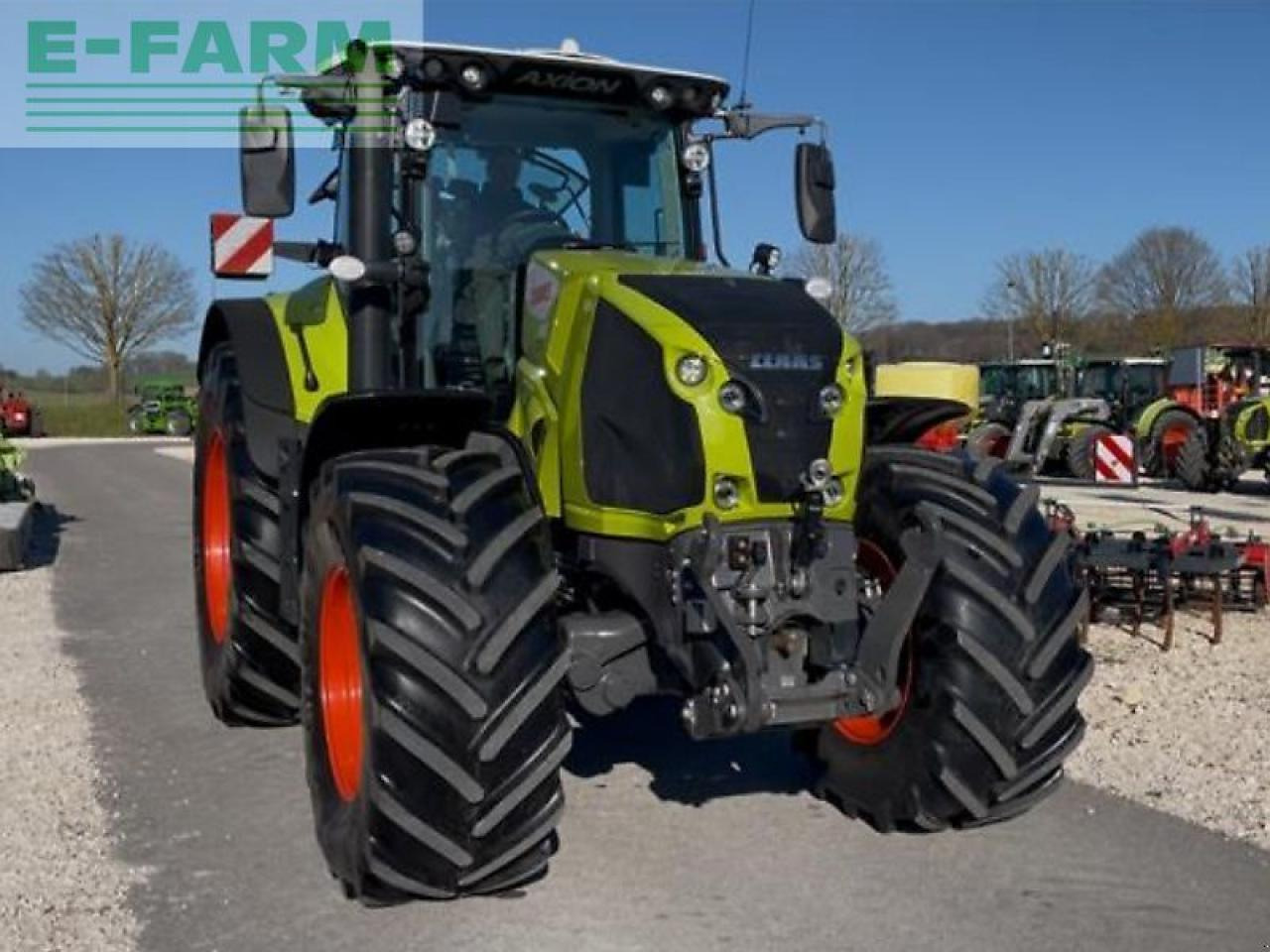 Tracteur agricole CLAAS axion 810 cmatic cebis CMATIC CEBIS