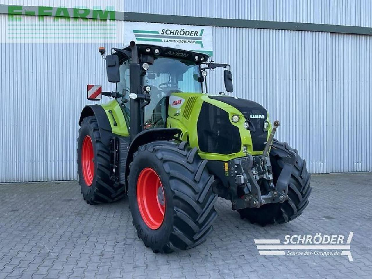 Tracteur agricole CLAAS axion 810 cmatic cebis CMATIC CEBIS