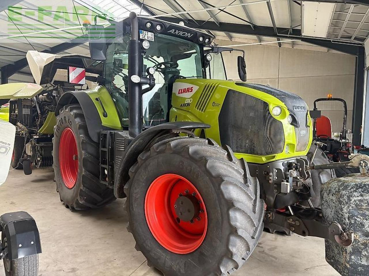 Tracteur agricole CLAAS axion 810 cmatic cebis CMATIC CEBIS