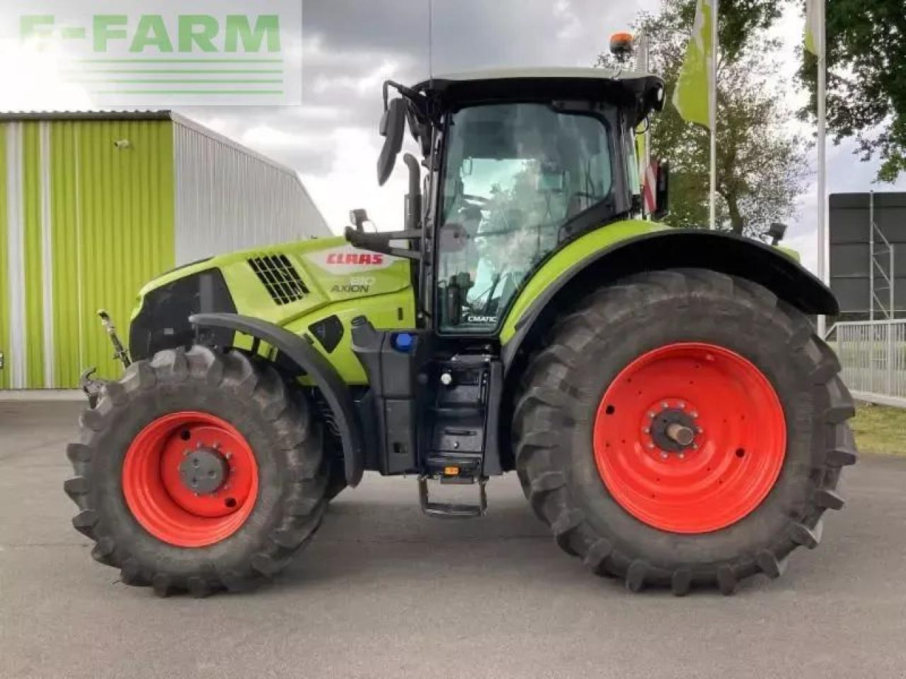 Tracteur agricole CLAAS axion 810 cmatic cebis CMATIC CEBIS