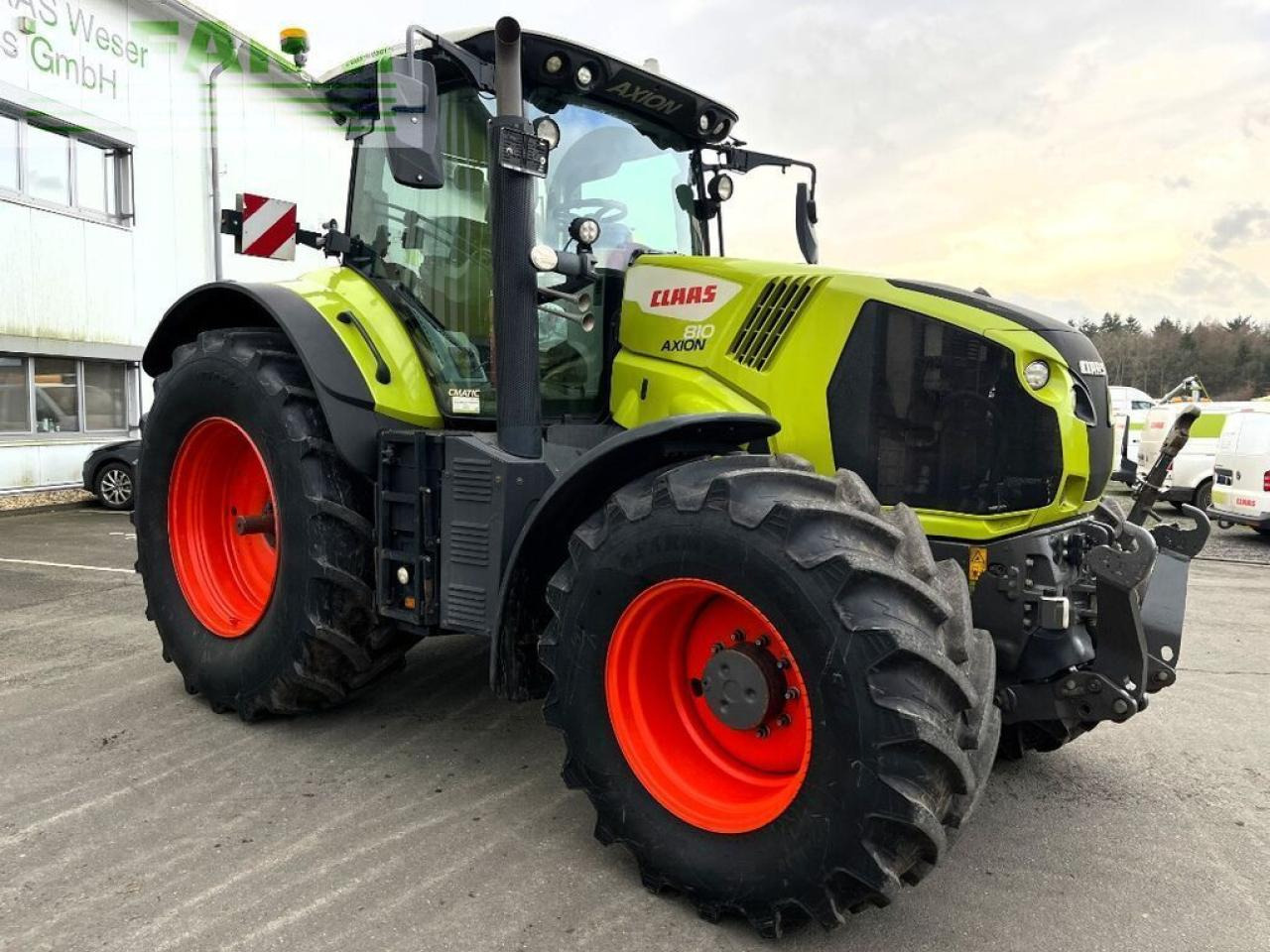 Tracteur agricole CLAAS axion 810 cmatic cebis CMATIC CEBIS