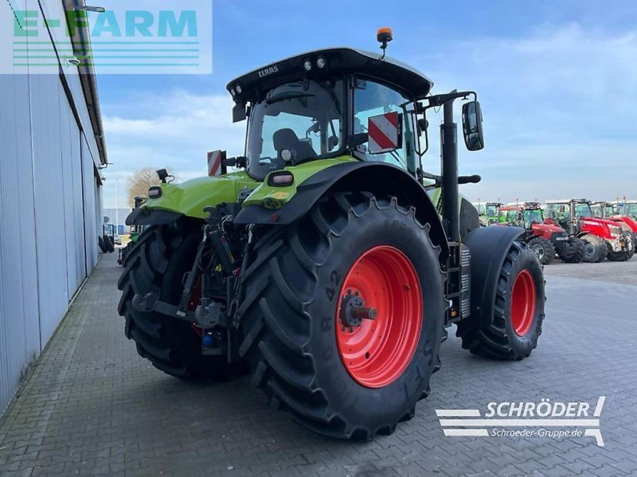 Tracteur agricole CLAAS axion 810 cmatic cebis CMATIC CEBIS
