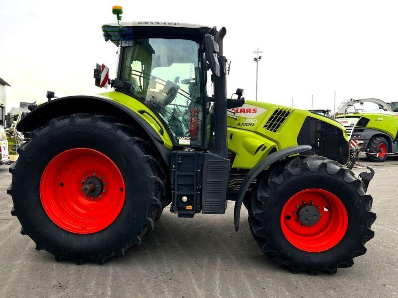 Tracteur agricole CLAAS axion 810 cmatic cebis CMATIC CEBIS