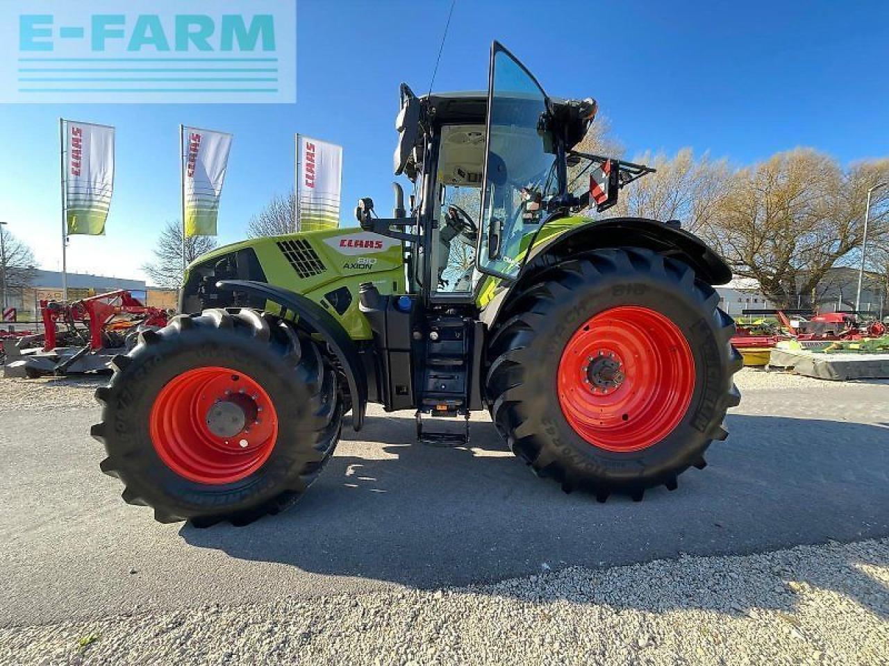 Tracteur agricole CLAAS axion 810 cmatic cebis CMATIC CEBIS