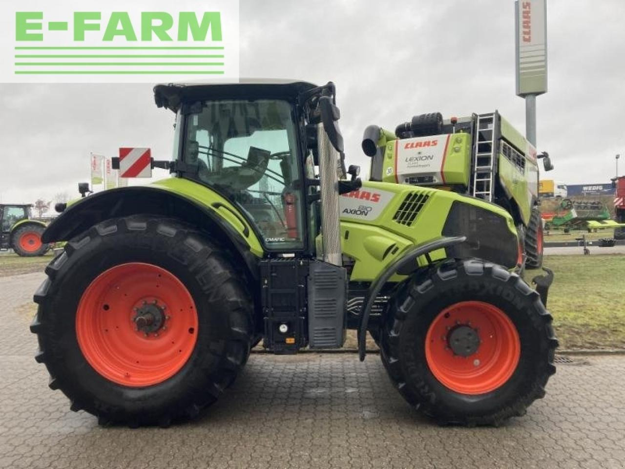 Tracteur agricole CLAAS axion 810 cmatic cebis CMATIC CEBIS