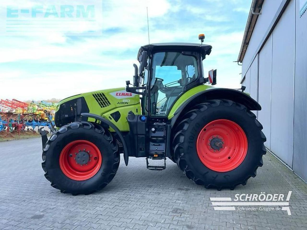 Tracteur agricole CLAAS axion 810 cmatic cebis CMATIC CEBIS