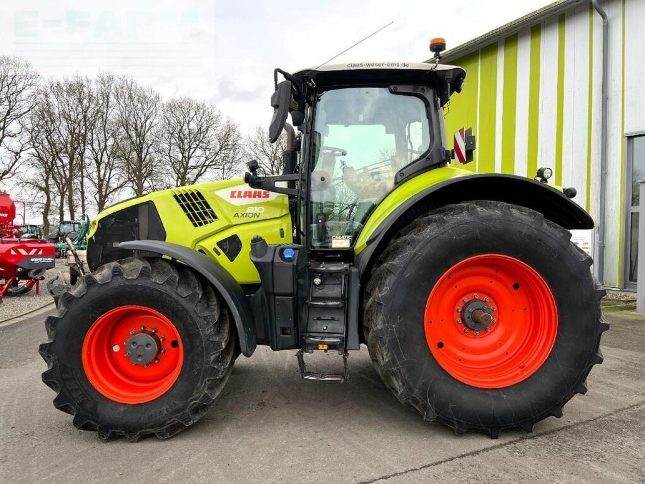 Tracteur agricole CLAAS axion 810 cmatic cebis CMATIC CEBIS