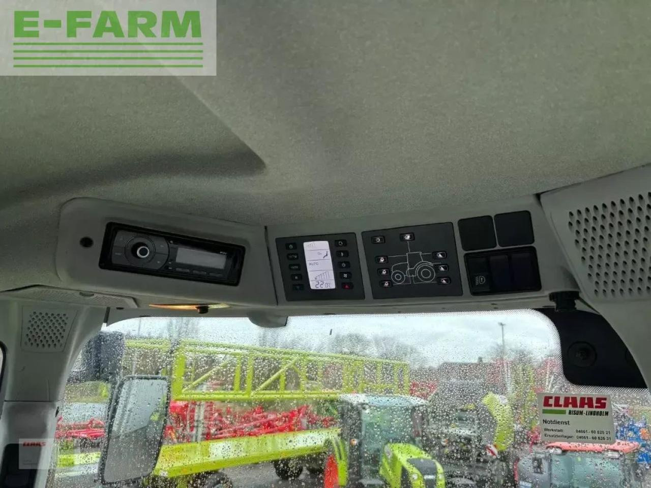 Tracteur agricole CLAAS axion 810 cmatic ( getriebe neu )