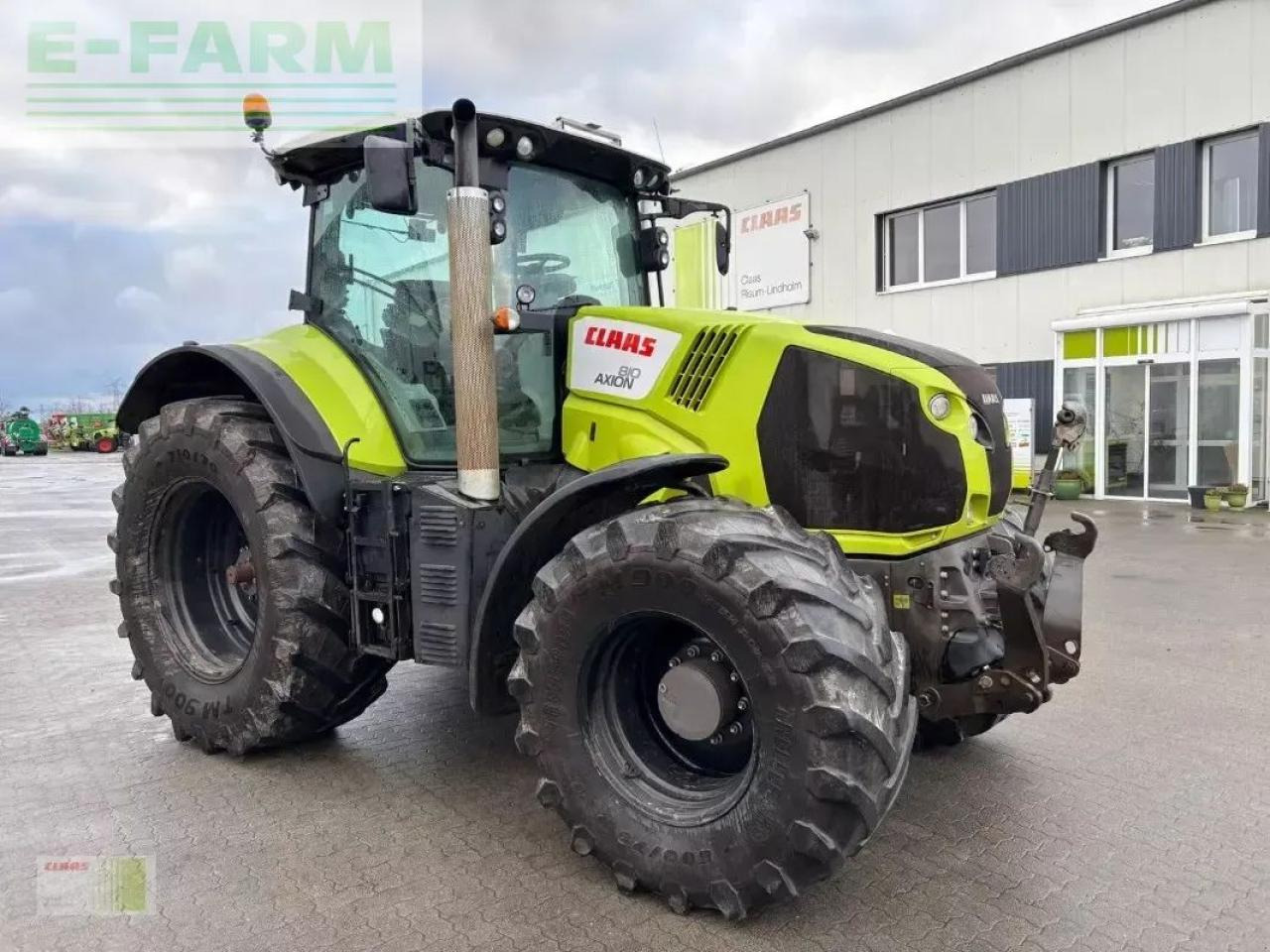 Tracteur agricole CLAAS axion 810 cmatic ( getriebe neu )
