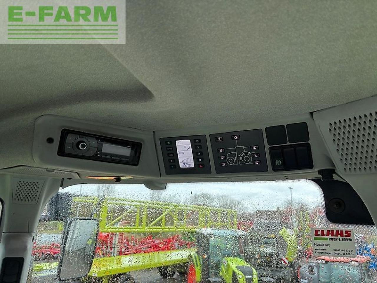 Tracteur agricole CLAAS axion 810 cmatic ( getriebe neu ) CMATIC